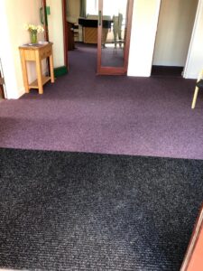 Entrance Matting installed at church