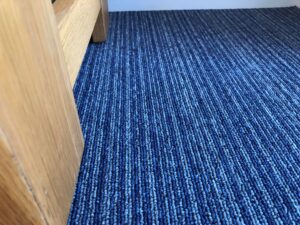 Lyon Lines Polyproplene Carpet Tiles blue