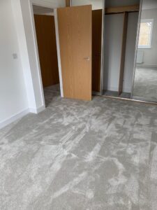 Gentle Touch - Abingdon carpets installed at Linden Homes, Thornbury Bristol