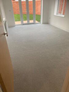  lounge carpet fitted at Linden Homes Bishops Cleeve