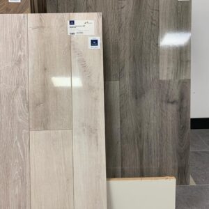 kaindl high gloss laminate grey can be supplied and fitted by Phoenix Flooring Limited, Stoke Lodge and Thornbury, Bristol