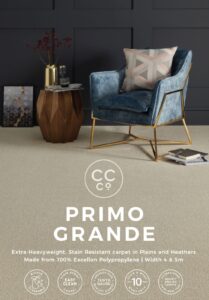 Cormar Carpets Primo Grande range of carpets