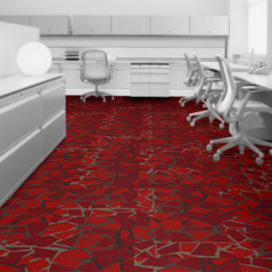 Interface Carpet Tiles 8344006 Red