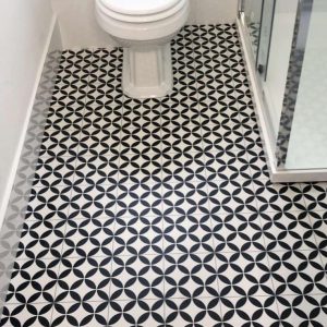 Patterned Vinyl flooring