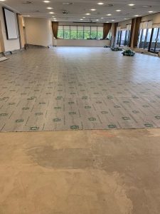 underlay installation