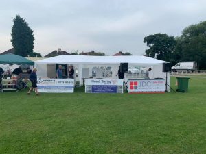 Phoenix Flooring Limited, Bristol sign at Little Stoke FC