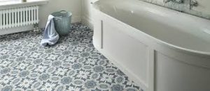 Patterned Vinyl flooring