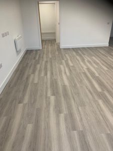 Amtico Spacia LVT colour Nordic Oak supplied and fitted by Phoenix Flooring Limited.