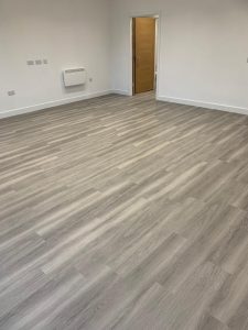 Amtico Spacia LVT colour Nordic Oak supplied and fitted by Phoenix Flooring Limited.