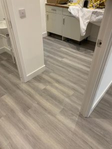 Amtico Spacia LVT colour Nordic Oak supplied and fitted by Phoenix Flooring Limited.