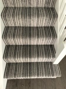 Lifestyle Striped Carpet Stairs