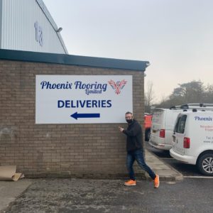 CARPET AND FLOORING WAREHOUSE SIGNS IN THORNBURY