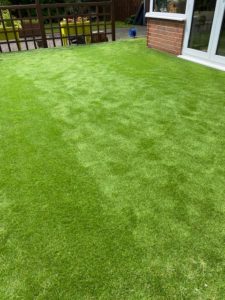 Artificial grass supplied by Phoenix Flooring Limited in Stoke Lodge, Bristol