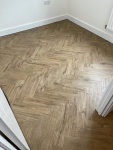 HERRINGBONE LVT LINDEN HOMES