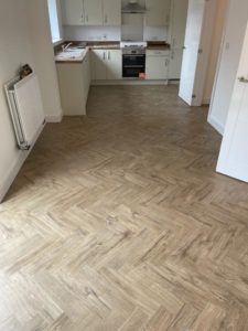 HERRINGBONE LVT LINDEN HOMES