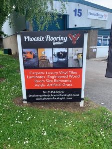 Carpet & Flooring Showroom New Sign Thornbury