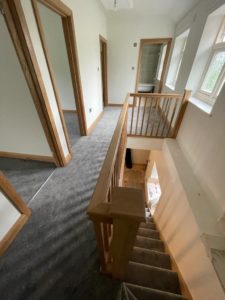 Carpets, Entrance Matting and Vinyl Flooring installed on behalf of TLP Properties at BS40, Bristol