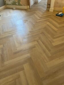 Brampton Chase LVT colour Blonde Oak supplied and fitted by Phoenix Flooring Limited
