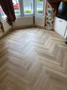 Brampton Chase LVT colour Blonde Oak supplied and fitted by Phoenix Flooring Limited