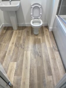 Karndean Knight Tile KP99 - Lime Washed Oak supplied and fitted at Linden Homes Falfield