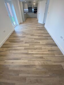 Karndean Knight Tile KP99 - Lime Washed Oak supplied and fitted at Linden Homes Falfield