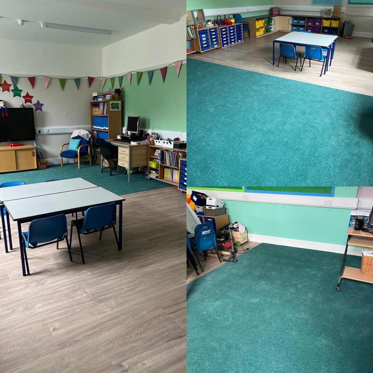 TOCKINGTON MANOR CLASSROOM FLOORING Phoenix Flooring Ltd Bristol