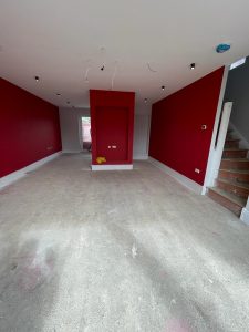 Redrow Homes - Marketing Suite - The Alders, Stonehouse - bare floors reading for new flooring