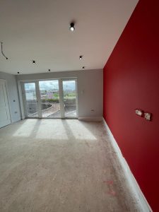 Redrow Homes - Marketing Suite - The Alders, Stonehouse - bare floors reading for new flooring