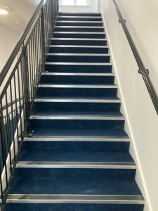 Linden Homes - Communal stairs Brockworth site 2024