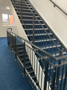 Linden Homes - Communal stairs Brockworth site 2024