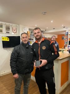 TYTHERINGTON ROCKS FC GOALKEEPER - Peter Dykes for getting MAN OF THE MATCH