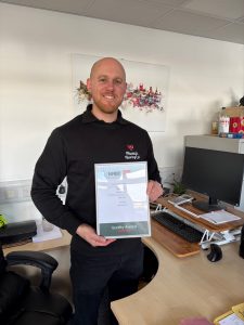 PRIDE IN THE JOB AWARD FOR MATT SHORNEY - BY DAVID WILSON HOMES