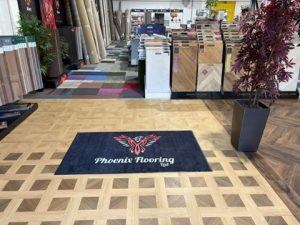 PERSONALISED ENTRANCE MATTING IN OUR CARPET & FLOORING SHOWROOM THORNBURY, BRISTOL