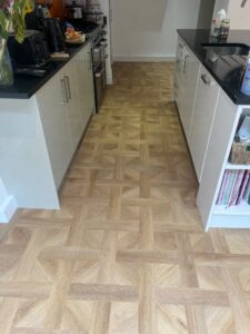 TEXTURES LVT - BASKET WEAVE - COLOUR SUMMER OAK
